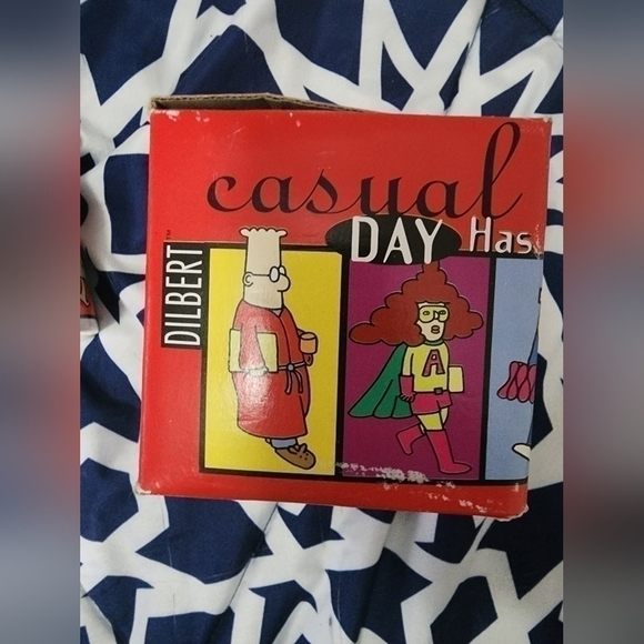 Vintage Dilbert Casual Day Mug with original box - Picture 8 of 10
